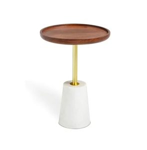 Taburete de Bar de metal redondo de alta calidad con mesa de centro de diseño moderno con tapa de metal de primera calidad a la venta, producto Premium del exportador indio - Product Image 5