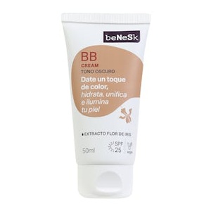 BB Cream Tonalità Scura SPF 25 Benesk 50ml - Product Image 4