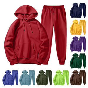 Conjunto de 2 piezas, sudaderas con capucha para hombre, chándal activo, chándal de manga larga con capucha, chándales para correr, chándales atléticos - Product Image 2