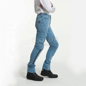 กางเกงยีนส์ขายาวสำหรับผู้ชายฟอกสีออกแบบได้ตามต้องการ - Product Image 3