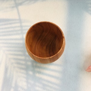 Traditional Handicraft Wooden Drinking <b>Cup</b> 7x7 cm with <b>Customized</b> Logo <b>Cup</b> Wood From Vietnam High Quality - Product Image 4
