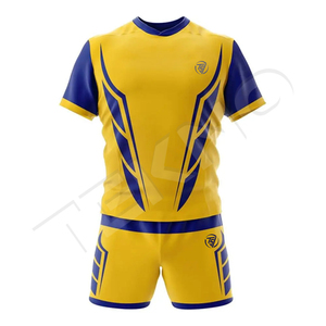 Vêtements de sport à rayures personnalisées par sublimation de haute qualité uniformes de rugby kits de rugby OEM pour hommes maillots de rugby - Product Image 6