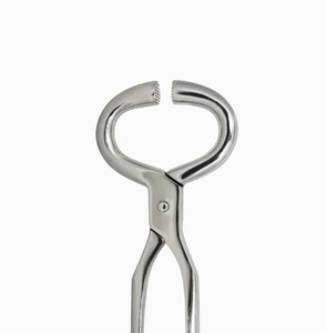 Testeur de sabots rond en acier inoxydable vétérinaire, robuste, réutilisable, outil de maréchal-ferrant pour tous les types de chevaux et soins des sabots - Product Image 6