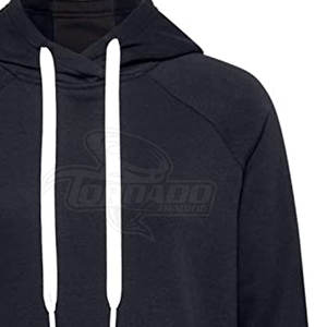 Sudadera con capucha de poliéster/algodón para mujer al por mayor, ropa informal con logotipo personalizado, transpirable con capucha para invierno - Product Image 3