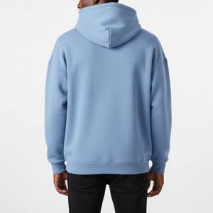 Sudadera con Capucha Vintage Personalizable para Hombre, Poliéster/Algodón, Corte Regular, Forro Polar de Alta Calidad, Transpirable, Diseño con Pedrería, Invierno, Color Liso - Product Image 2