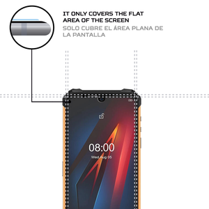 Protector de Pantalla ANTISHOCK para Ulefone Armor 8 Premium, Protector de Pantalla para Teléfono Móvil Duradero y Anti-Golpes - Product Image 4