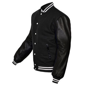 OEM-cortavientos personalizado para hombre y mujer, chaqueta de béisbol de talla grande, informal, a la moda - Product Image 2
