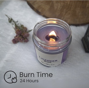 Vela Perfumada con Aroma a Lavanda, Fragancia Suave y Duradera, Cera Decorativa para la Noche, Iluminación Romántica para el Hogar, de Proveedor Indio - Product Image 4