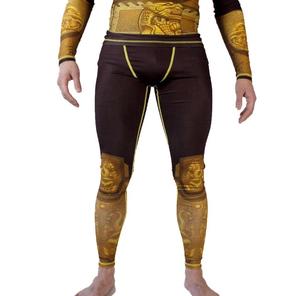 Leggings d'entraînement MMA en polyester spandex pour hommes Offre Spéciale Collants de course sublimés avec guêtres pour l'entraînement - Product Image 4