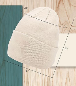 หมวกบีนนี่ฤดูหนาวของผู้ชายกันน้ำกันลมระบายอากาศได้3D ขนแกะปักลายพรางสำหรับกีฬากลางแจ้งหมวกล่าสัตว์ - Product Image 2