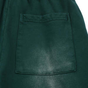 Slim Leg <b>Trousers</b> <b>Track</b> Flare Sweat Pants Men Straight Leg Stacked Baggy Sweatpants Embroidery French Terry Cotton Pants - Product Image 2