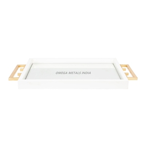 Plateau de service carré noir moderne avec design tissé et poignées robustes, parfait pour un divertissement élégant et un usage quotidien - Product Image 4