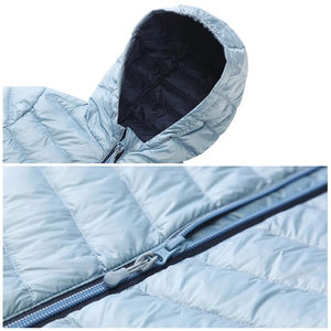 Por encargo de los hombres al aire libre a prueba de viento cálido Puffer chaqueta de invierno de calidad superior acolchado de invierno Puffer Chaquetas OEM - Product Image 5