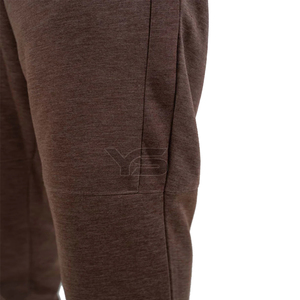 Pantalon de jogging personnalisé de qualité supérieure pour hommes 100% coton pantalon de survêtement de gymnastique fuselé léger et solide style décontracté cordon de serrage grande taille - Product Image 2