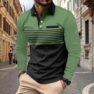 2025 Direct vente en gros nouveau coton vierge personnalisé hommes Polo T-shirts de haute qualité respirant court imprimé conception pas cher prix - Product Image 6