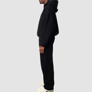 Custom Heavyweight Pullover Hoodie Men Tracksuits High Quality Polyester Cotton Vintage Baggy <b>Sweatpants</b> Hoodie <b>Set</b> Vintage - Product Image 4