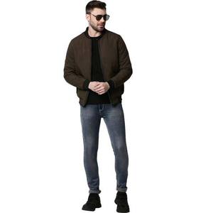 เสื้อแจ็กเก็ตและเสื้อโค้ทสำหรับผู้ชายเสื้อแจ็กเก็ตบอมเบอร์ลำลองผ้าไนลอนโพลีเอสเตอร์แนวสตรีทสำหรับผู้ชายทุกขนาด - Product Image 6