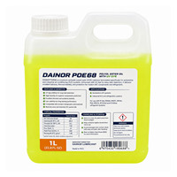 500ml 1L Grosir Hijau Kuning UV POE 68 46 Oli Kompresor A/C Oli Refrigeran untuk Sistem Pendingin Udara Otomotif & HVAC/R