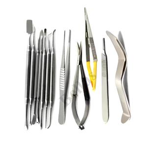 Kit d'instruments de chirurgie des implants dentaires manuels avec élévateurs périostés Périotomes Outils d'extraction chirurgicale orale Équipements - Product Image 4
