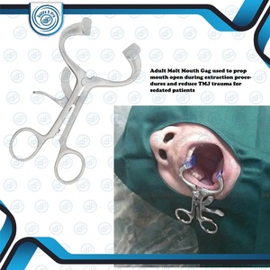 Mordaza de boca de muda Dental para adultos 4,5 "modelo de mordazas y retractores quirúrgicos OEM de acero inoxidable alemán con 1 año de garantía DADDY D PRO - Product Image 2