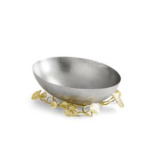 Nouveau bol de jardin Monets en acier inoxydable dernier conçu Saladier avec supports floraux Vaisselle et vaisselle à vendre - Product Image 3