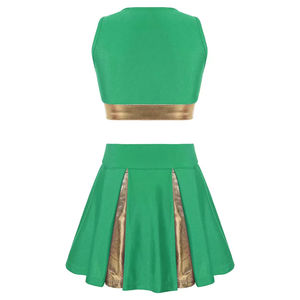 Uniforme de porristas recién llegado para niñas, ropa deportiva de diseño personalizado, disfraz de animadora estampado a la venta - Product Image 2