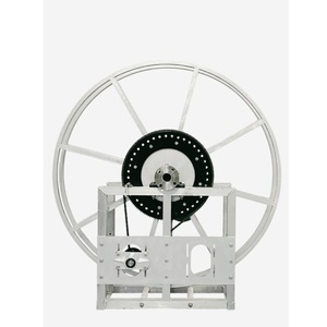 Carrete de manguera de aviación de 2 pulgadas de envoltura única 12V 500W Aluminio natural Diseño OEM ODM para equipos de servicio de gasolina Garantía de 1 año - Product Image 1