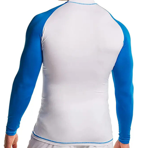 Alta calidad personalizado Rash Guard hombres al por mayor Jiu Jitsu brasileño Rash Guards para hombres Fitness Wear - Product Image 3