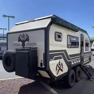 Autocaravana de Lujo 4x4 Todoterreno, Remolque para Viajes por Carretera, Casa Móvil con Refrigerador para Acampar y Viajar - Product Image 1