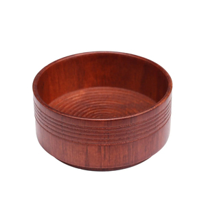 ชุดชามโกนหนวดไม้ทำมือ พร้อมลายไม้ธรรมชาติ - Product Image 1