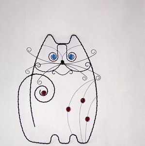 เครื่องประดับคริสต์มาสเหล็กดัดน่ารัก สีดำโบราณ สำหรับตกแต่งต้นคริสต์มาสในช่วงเทศกาล แขวนประดับ - Product Image 1