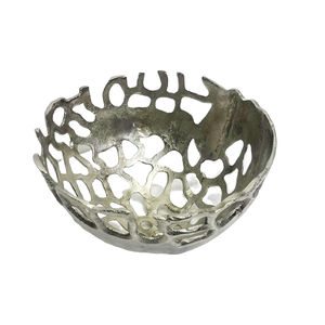 Ensemble de bols et plateaux en aluminium de forme ovale moderne, nouveau Design de bols et plateaux en métal, designs anciens et uniques - Product Image 6