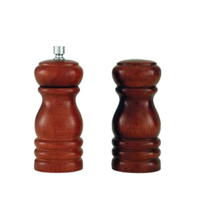Eco-Friendly Acacia Wood Storage Container Jars Sets Barbecue Set of Two Salt Pepper <b>Shakers</b> Spice <b>Bottle</b> - Product Image 5