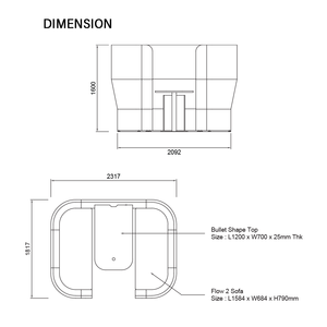 เก้าอี้สำนักงานอเนกประสงค์ด้านหลังสูงโซฟาเลานจ์ที่สะดวกสบายสำหรับการทำงานส่วนตัวและการทำงานร่วมกันเป็นทีม - Product Image 5