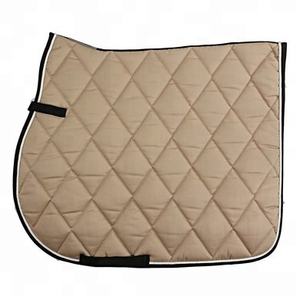 Shemax Style haute qualité qualité coton tissu cheval selle tapis noir accessoires broderie Logo personnalisé gaufre temps bon - Product Image 5