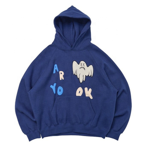 Jersey de felpa francesa de algodón de 400gsm 100% de alta calidad para hombre, lavada con ácido Sudadera con capucha, sin hilo, estampado de soplo, suministro ODM de invierno - Product Image 6