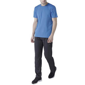 Camiseta de gimnasio 2023 ajustada para hombre, 100% de algodón, de secado rápido y transpirable, logotipo personalizado, estilo atlético, impresión Digital - Product Image 4