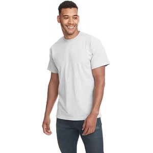 T-shirt Boxy de luxe uni T-shirt vierge en coton épais avec impression personnalisée Streetwear pour hommes du fabricant de vêtements du Bangladesh - Product Image 6