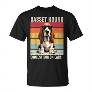 Fantastica maglietta Basset Hound: il cane più cool della terra per promozioni - Product Image 2