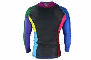 Équipement de compression MMA 2026 UPF50+ pour hommes, imprimé par sublimation, en polyester/nylon, short respirant, rashguard BJJ, pour la gym, le surf et la plongée - Product Image 3