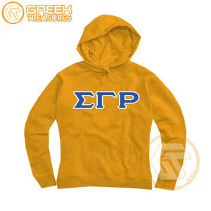 Sudadera con Capucha Personalizada de Sigma Gamma Rho, de Algodón y Forro Polar para Invierno, con Logotipo Bordado en la Parte Delantera, Prenda Griega de Alta Calidad para Mujer - Product Image 2