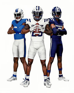 Camiseta de Fútbol Americano Personalizada para Adultos, Transpirable, Talla Grande, Poliéster, Secado Rápido, Antibacteriana, con Nombre y Números de Equipo Personalizados - Product Image 4