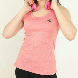 Camiseta sin mangas informal de estilo callejero para mujer, ropa transpirable de algodón y poliéster para gimnasio con etiqueta de logotipo, superventas - Product Image 2