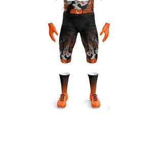 Uniforme de fútbol americano totalmente personalizado Tackle Will Camisetas de fútbol americano Pantalón uniforme de fútbol americano - Product Image 5