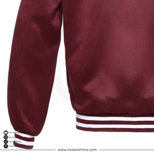 Chaqueta Bomber de Satén de Alta Calidad al por Mayor, Logotipo Bordado/Impreso Personalizado, Servicio OEM, Ropa Casual con Parches de Camuflaje - Product Image 6