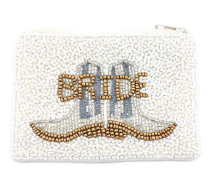 Hermoso Monedero con Cuentas Bordadas a Mano para el 4 de Julio, Celebra con Estilo, Hecho en India, Diseño Moderno, Personalizable - Product Image 1