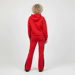 Ensemble de survêtement deux pièces de luxe en velours pour femmes, de haute qualité, personnalisé, hiver, uni, au-dessus du genou, grande taille, sport - Product Image 4