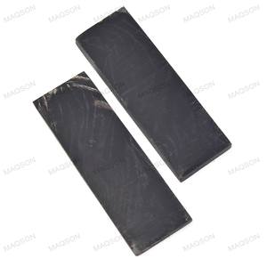 Placas de Cuerno de Búfalo Negro Natural de Primera Calidad para Empuñaduras de Cuchillos, Placas de Cuerno de Vaca Negro Intenso en Todos los Tamaños para Artesanía - Product Image 2