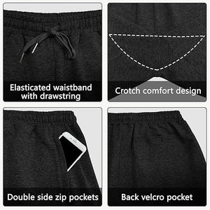 Customised High Quality <b>Men</b> Casual Cotton <b>Shorts</b> Summer Breathable Lightweight <b>Elastic</b> <b>Waist</b> Fit Fashionable Daily Wear <b>Shorts</b> - Product Image 5