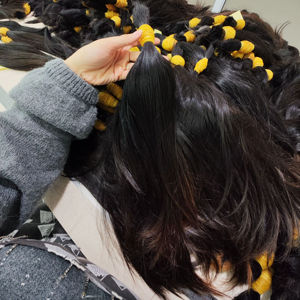 Venta caliente 2025 vietnamita Premium calidad 100% extensiones de cabello humano virgen cutícula completa a granel al por mayor exportación competitiva - Product Image 1